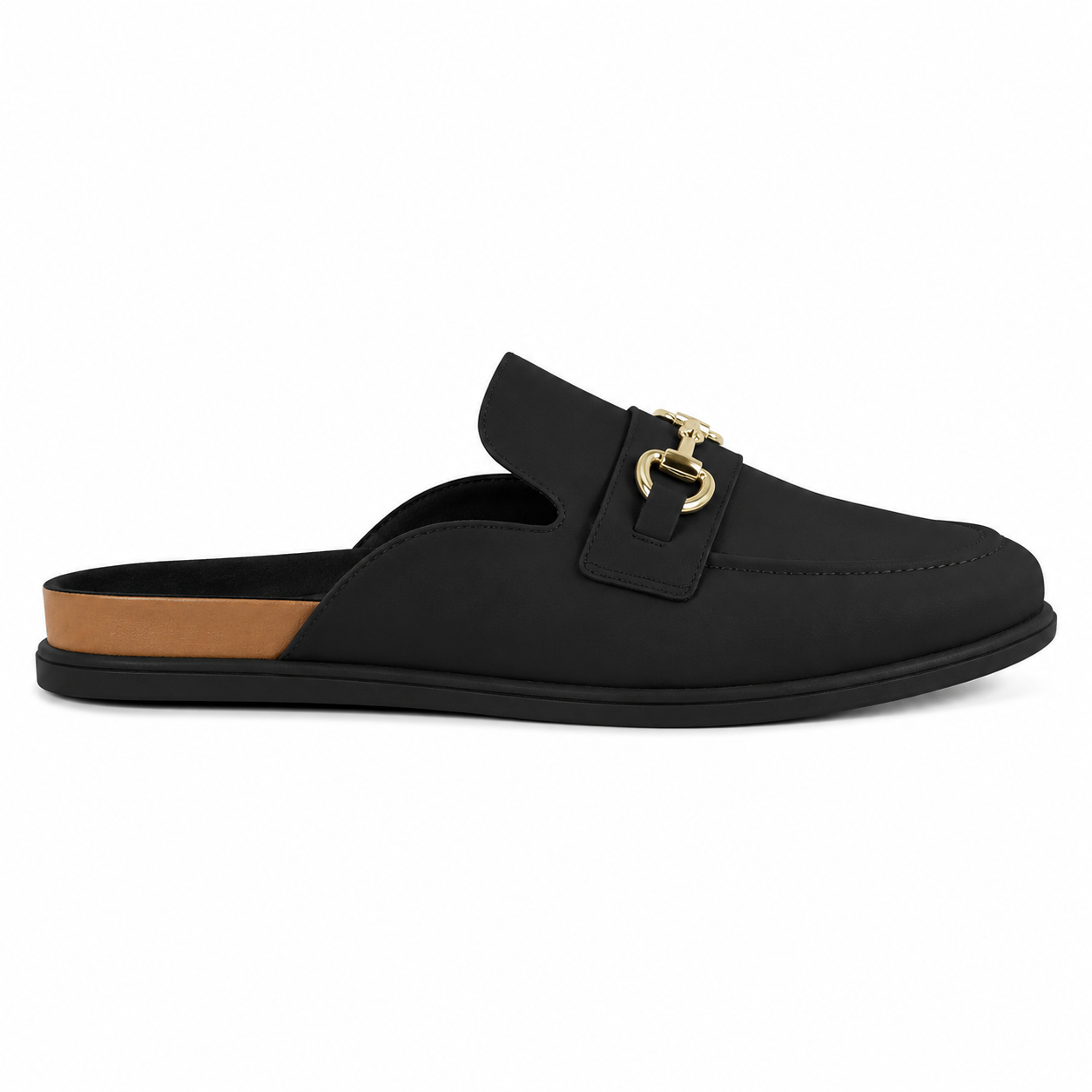 Mule Feminino com Detalhe Dourado – Modelo Marbella