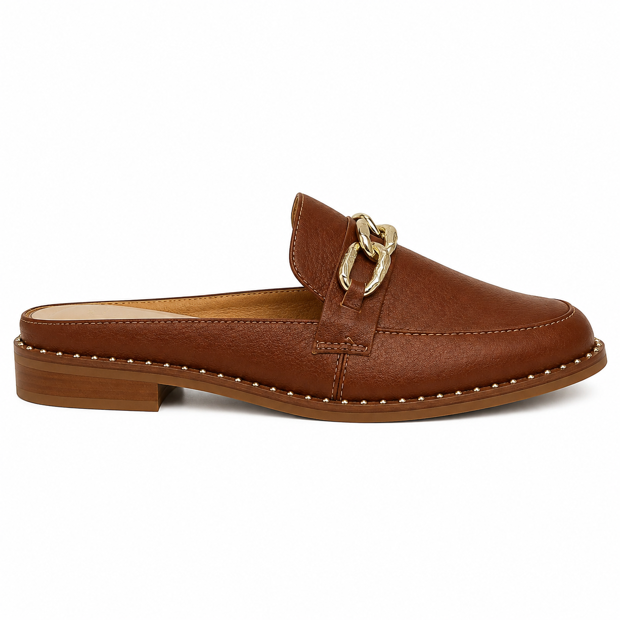 Mule Feminino com Detalhe Metálico – Modelo Taormina