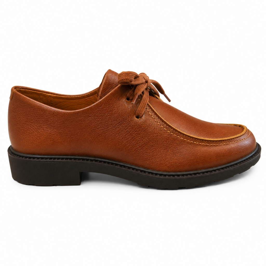 Mocassim Feminino Tratorado Caramelo - Modelo Capri